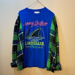 Vintage - reworked - Jimmy Buffet shirt- XL or 2x